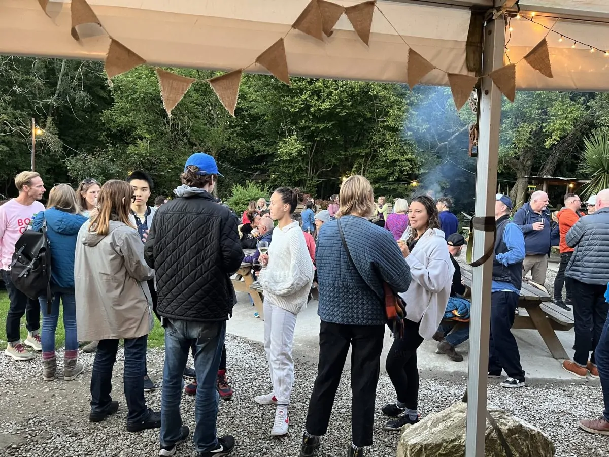 Post event drinks at Goodfest 2022