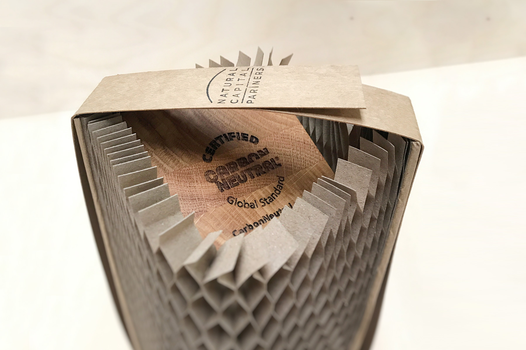 carbonneutral ecotrophie packaged in flexihex sustainable packaging