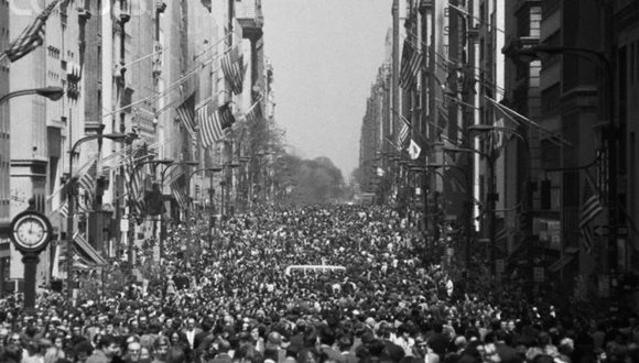earth day 1970 in new york city