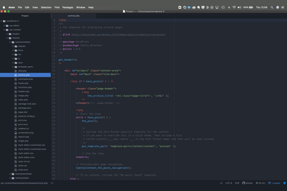 screen of code shown in dark mode