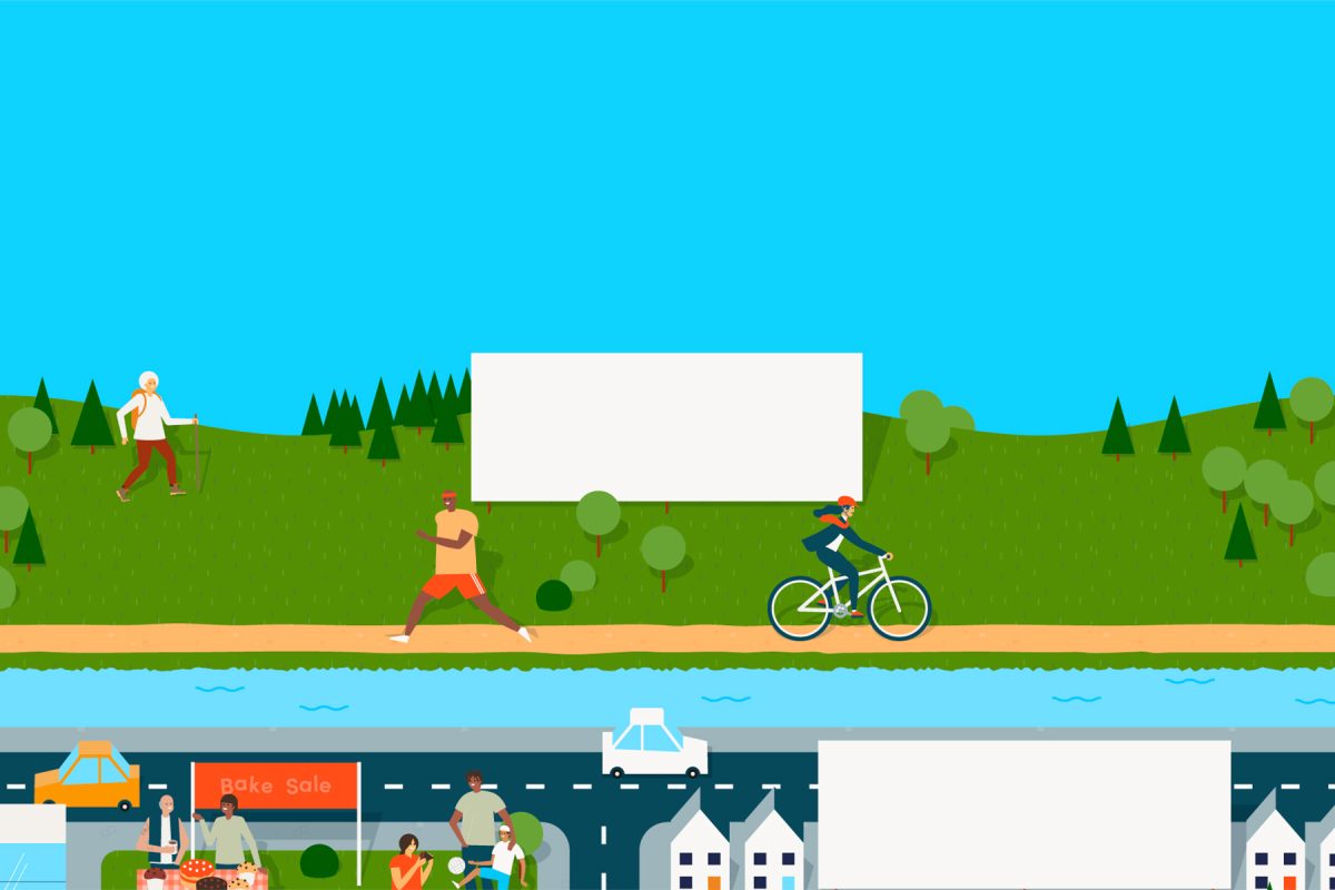 infographic background detail (no text) for Exeter University