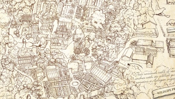 lost gardens of heligan map by leap design