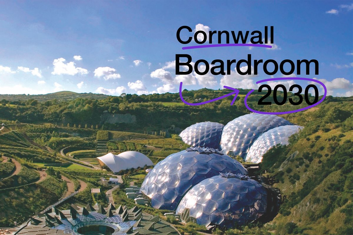 cornwall boardroom 2030 will take place at the eden project