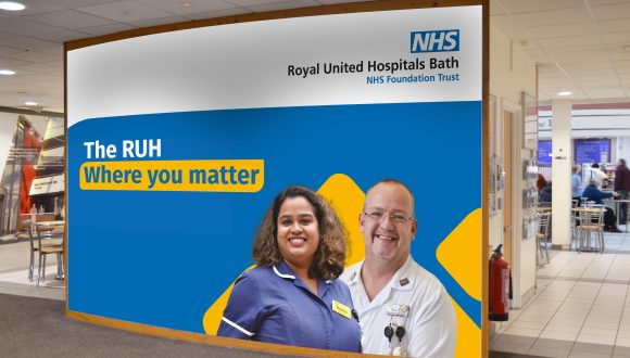 RUH Bath hospital branding real world