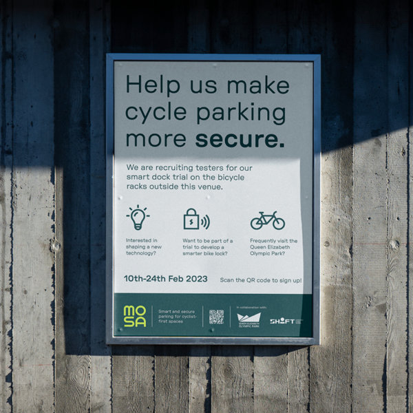 Mosa branding - message board