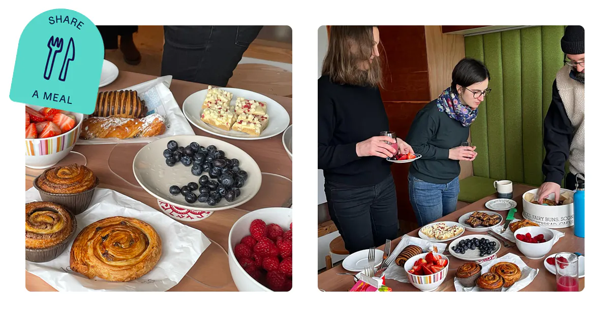 breakfast spread